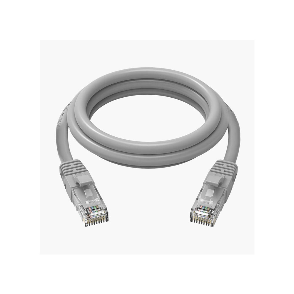4PK Cruxtec CAT6 10GbE Home/Office Ethernet Cable 10m - Grey