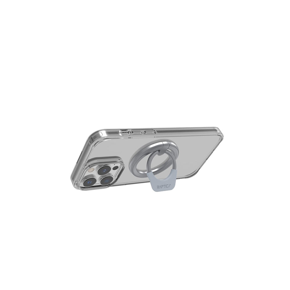 3PK Raptic MagSafe Finger Ring Stand Holder For Apple iPhone 12 - Silver