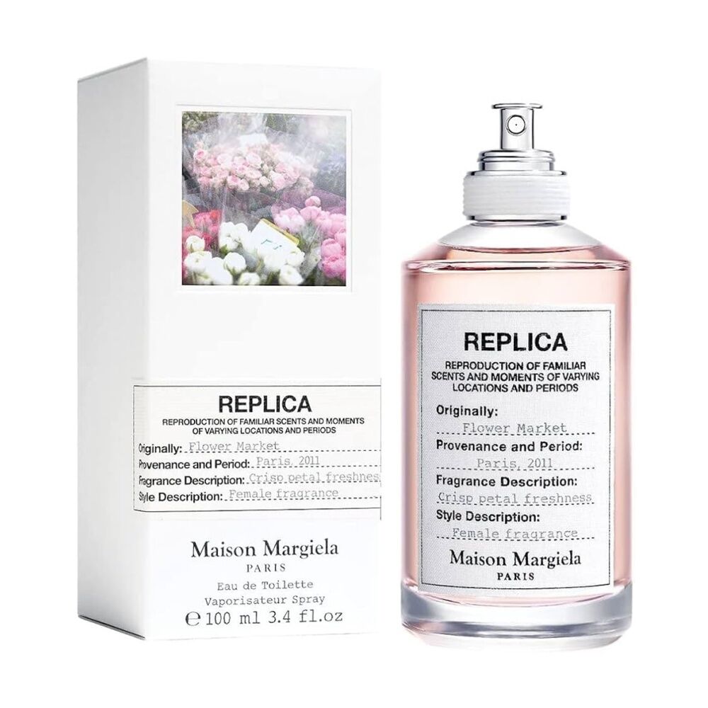 Replica Flower Market Unisex Fragrance EDT Eau De Toilette Spray Bottle 100mL