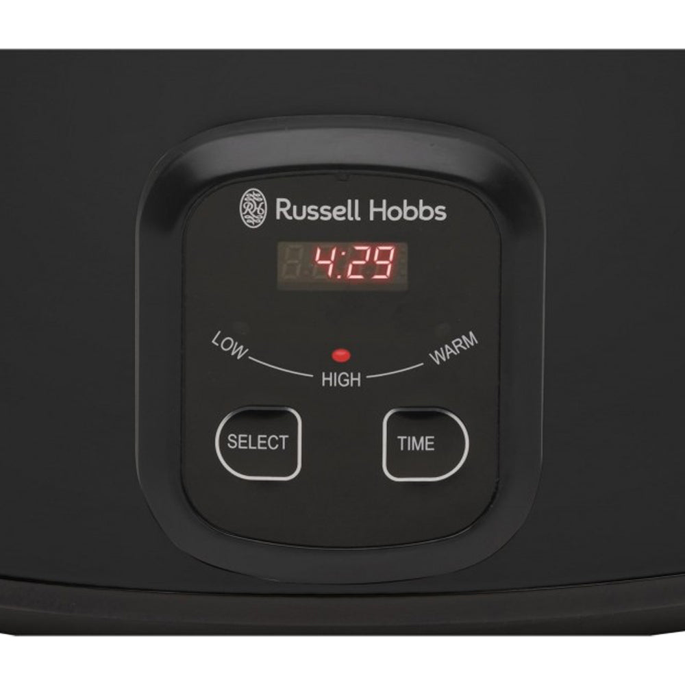 Russell Hobbs RHSC650BLK Electric 6L Searing Slow Cooker Matte Black