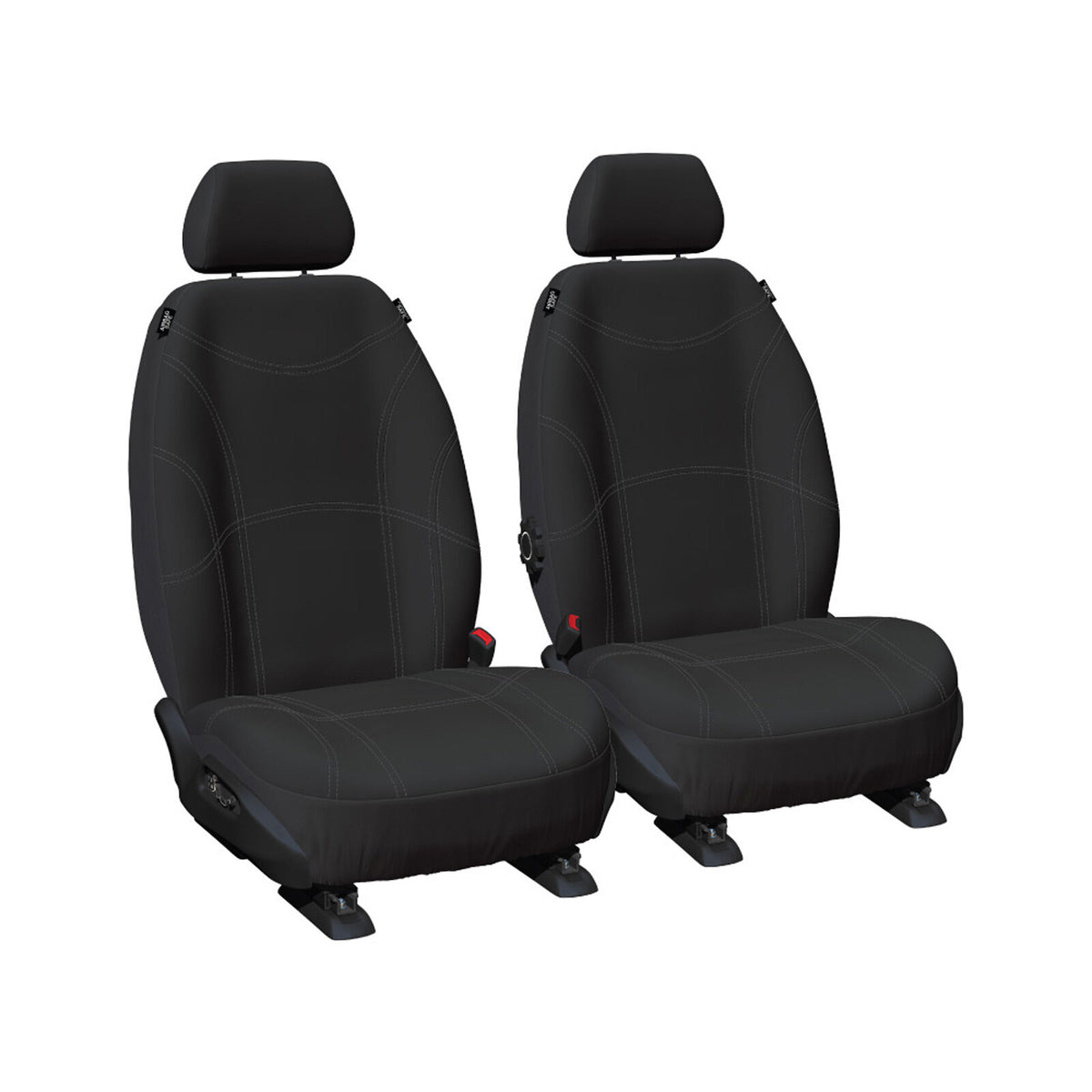 Sperling Getaway Neoprene Front Black/SL Seat Covers - CX-3 Mazda3 2014-On
