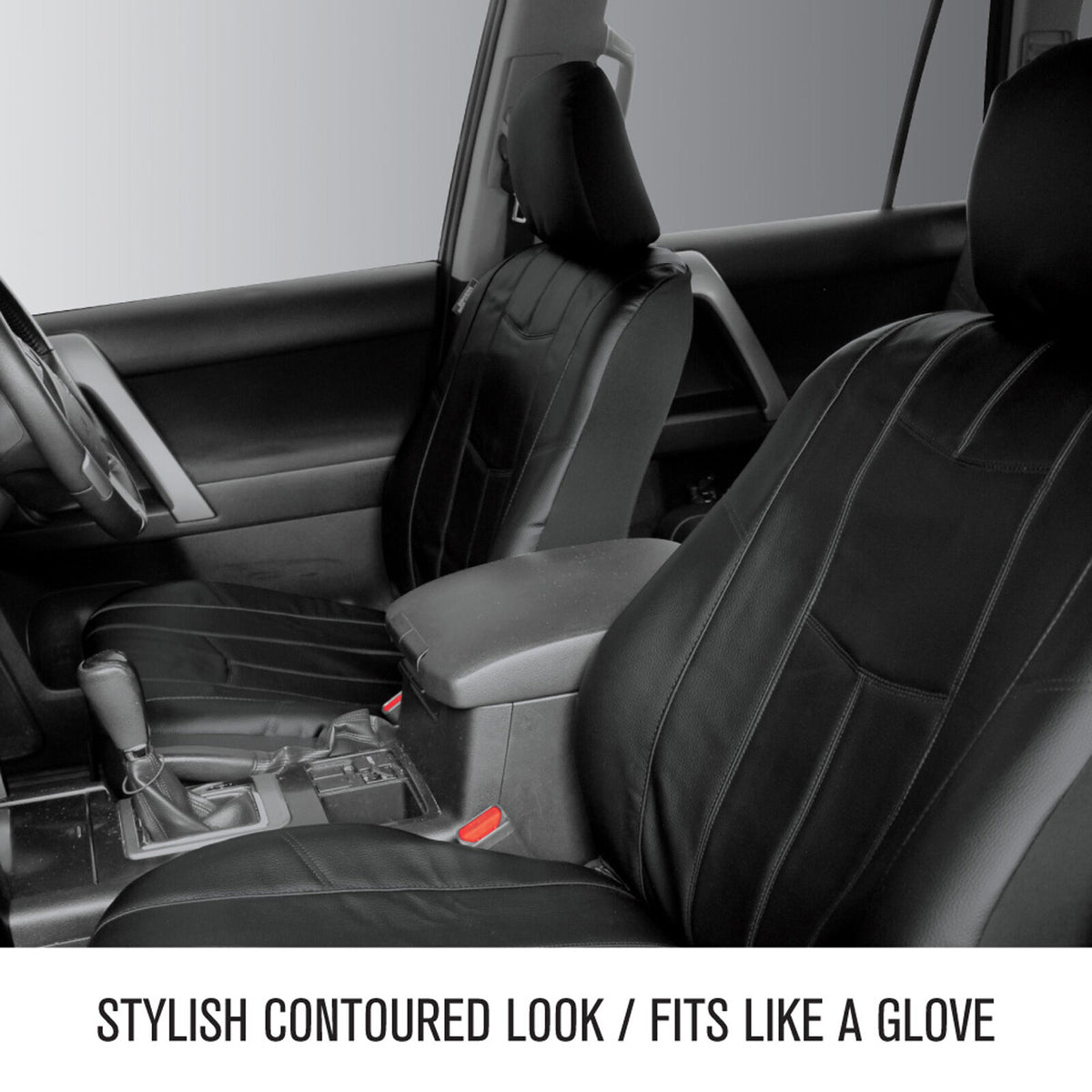Sperling Empire Leather Front Black Seat Covers - Qashqai 2014-2022