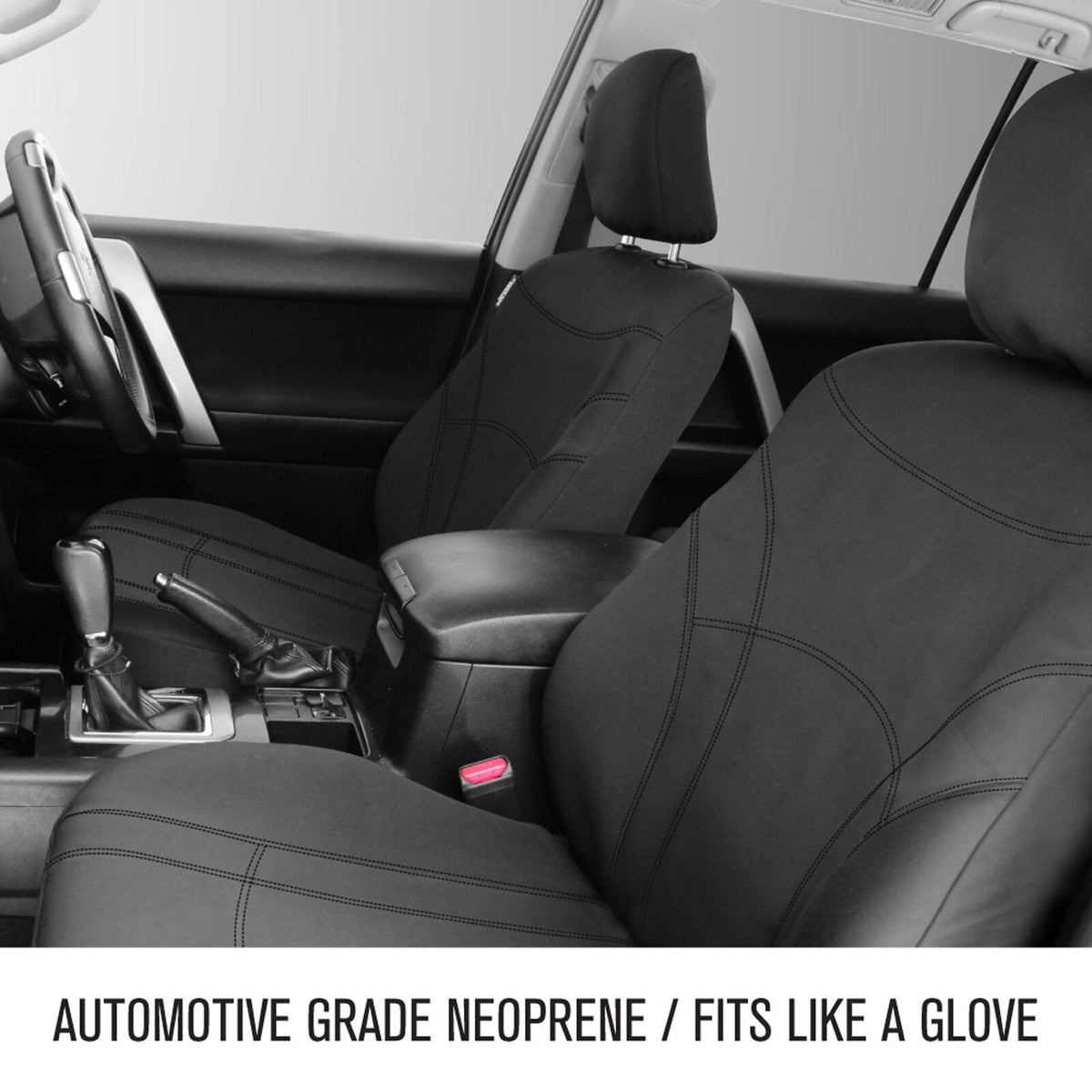 Sperling Getaway Neoprene Front Black Seat Covers - Kluger 2021-On