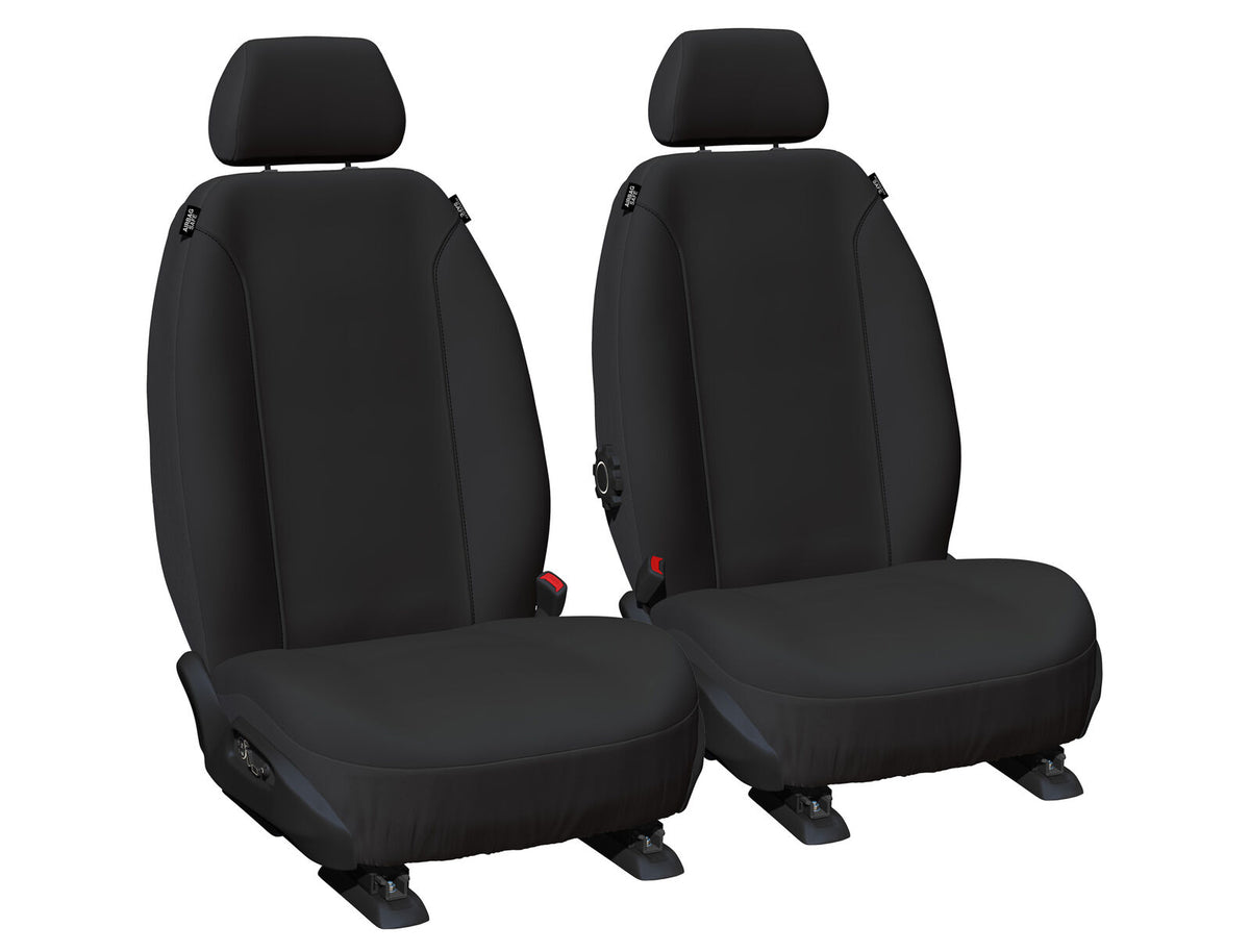 Sperling Super Tough Canvas Front Black Seat Covers - Triton 2023 On
