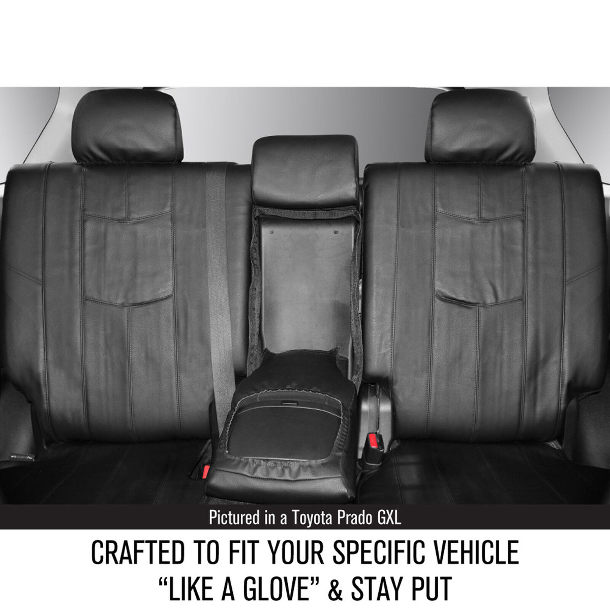 Sperling Empire Leather Middle Black Seat Covers - Carnival 2015-2020