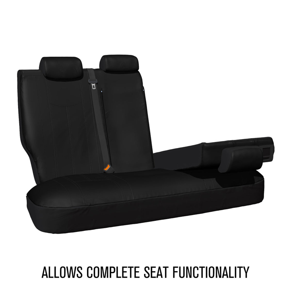 Sperling Empire Leather Middle Black Seat Covers - Carnival 2015-2020