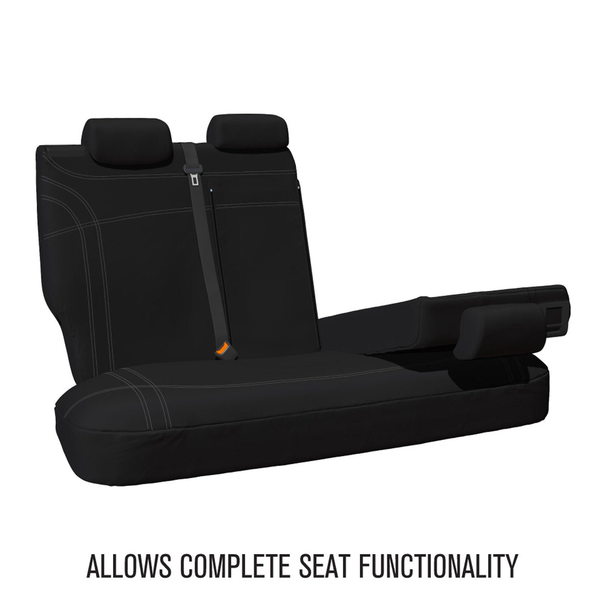 Sperling Getaway Neoprene Rear Black/SL Seat Covers - CX-5 2017-On