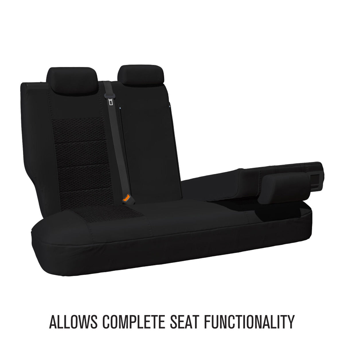 Sperling Weekender Jacquard Rear Black Seat Covers - CX-5 2017-On