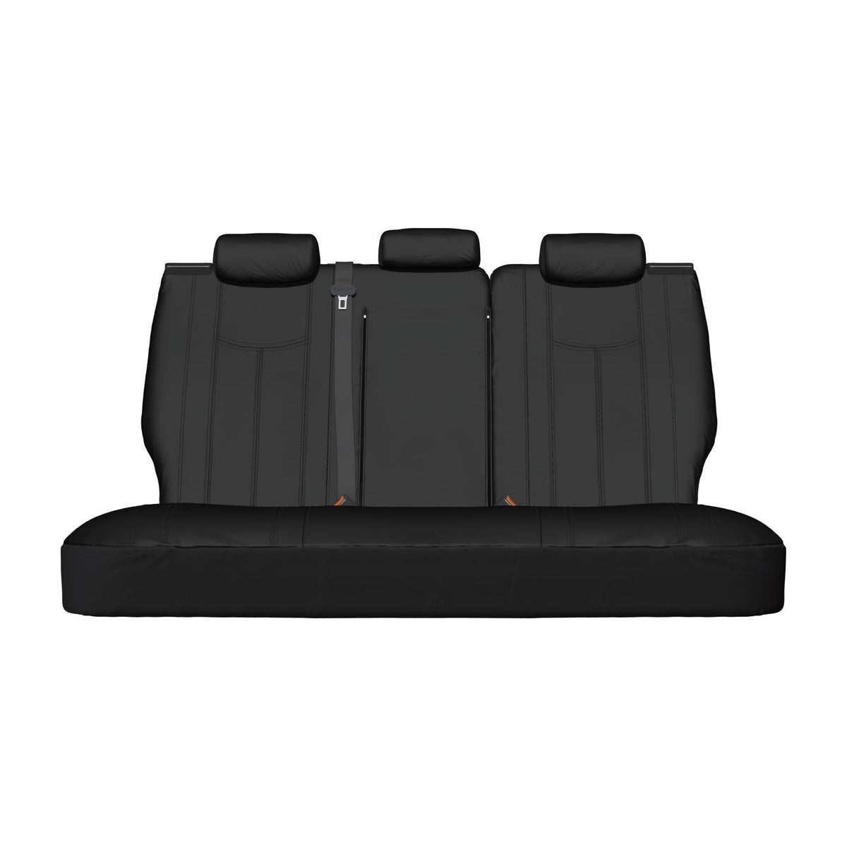 Sperling Empire Leather Rear Black Seat Covers - Mazda3 2014-2019