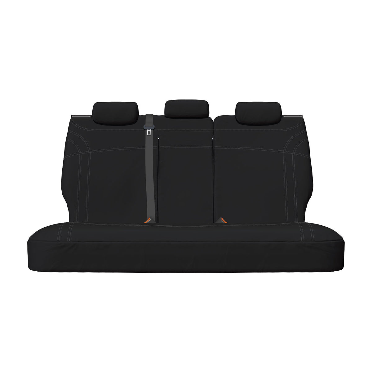 Sperling Getaway Neoprene Rear Black/SL Seat Covers - Navara 2017-2020