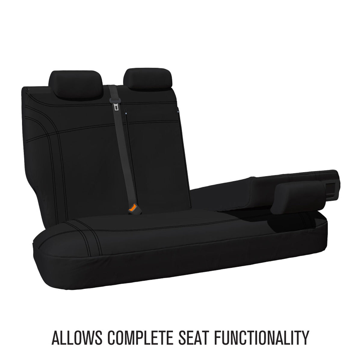 Sperling Getaway Neoprene Rear Black Seat Covers - Rav4 Series 50 2019-On