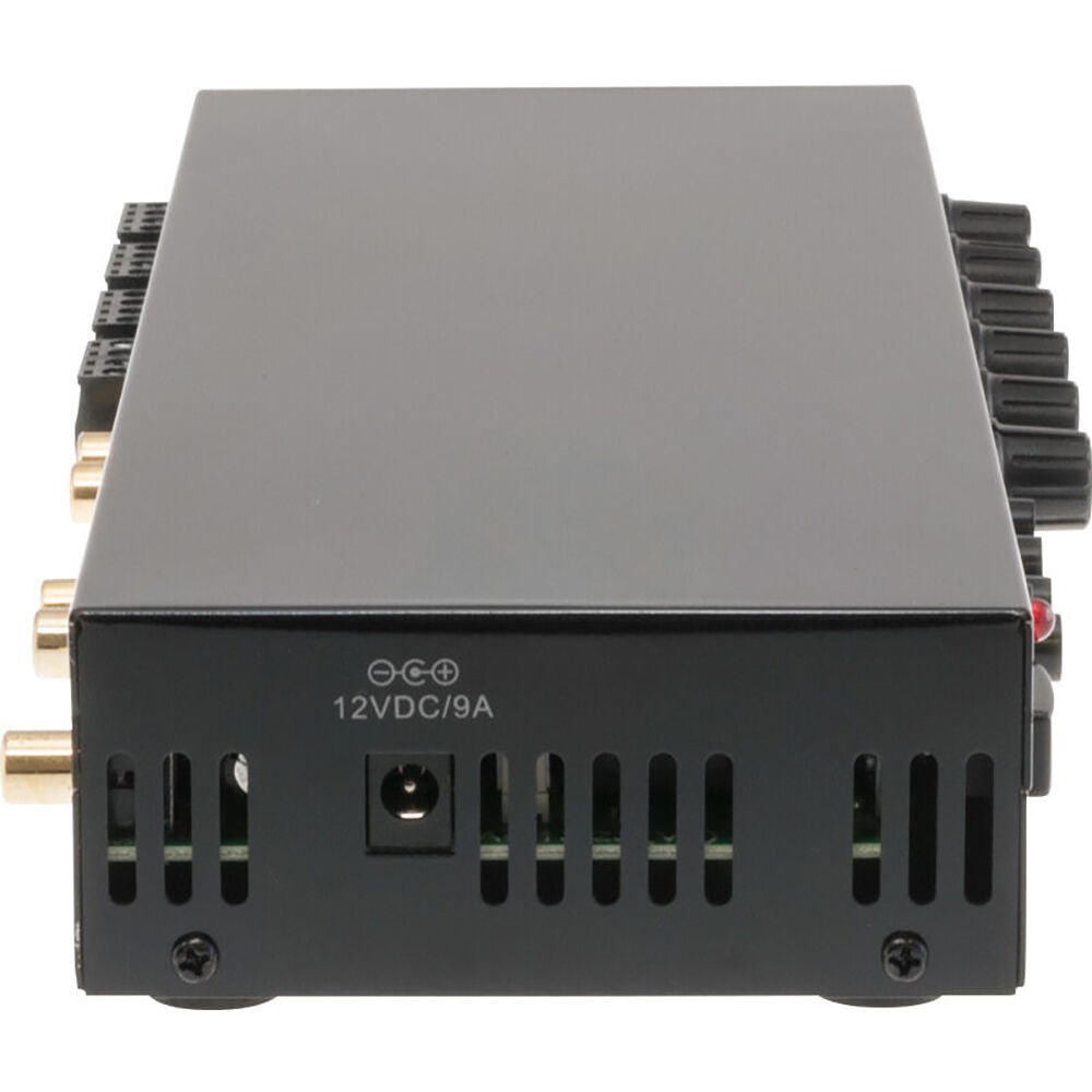 Pro2 4-Zone Audio Power Amplifier Integrated 4 Source Stereo 285mm Black