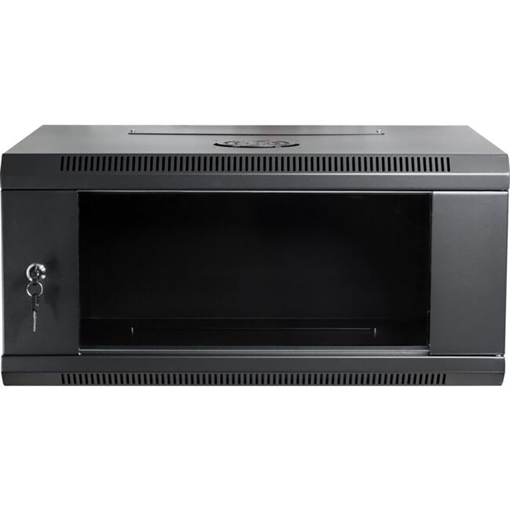 Pro2 4RU Wall Mount Cabinet Assembled Server Rack w/ Glass Door 600x450mm
