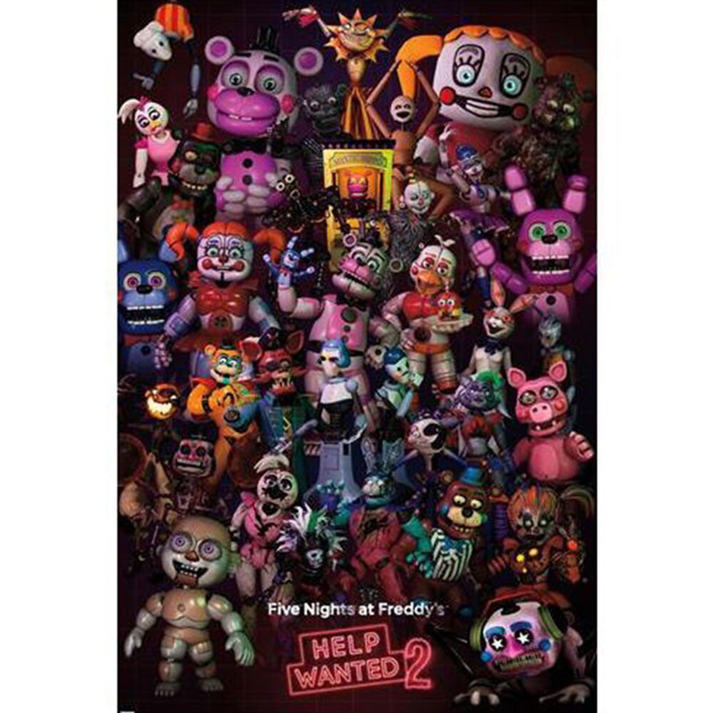 Five Nights At Freddies Help Wanted Regular Wall Poster/Print 61 x 91.5cm