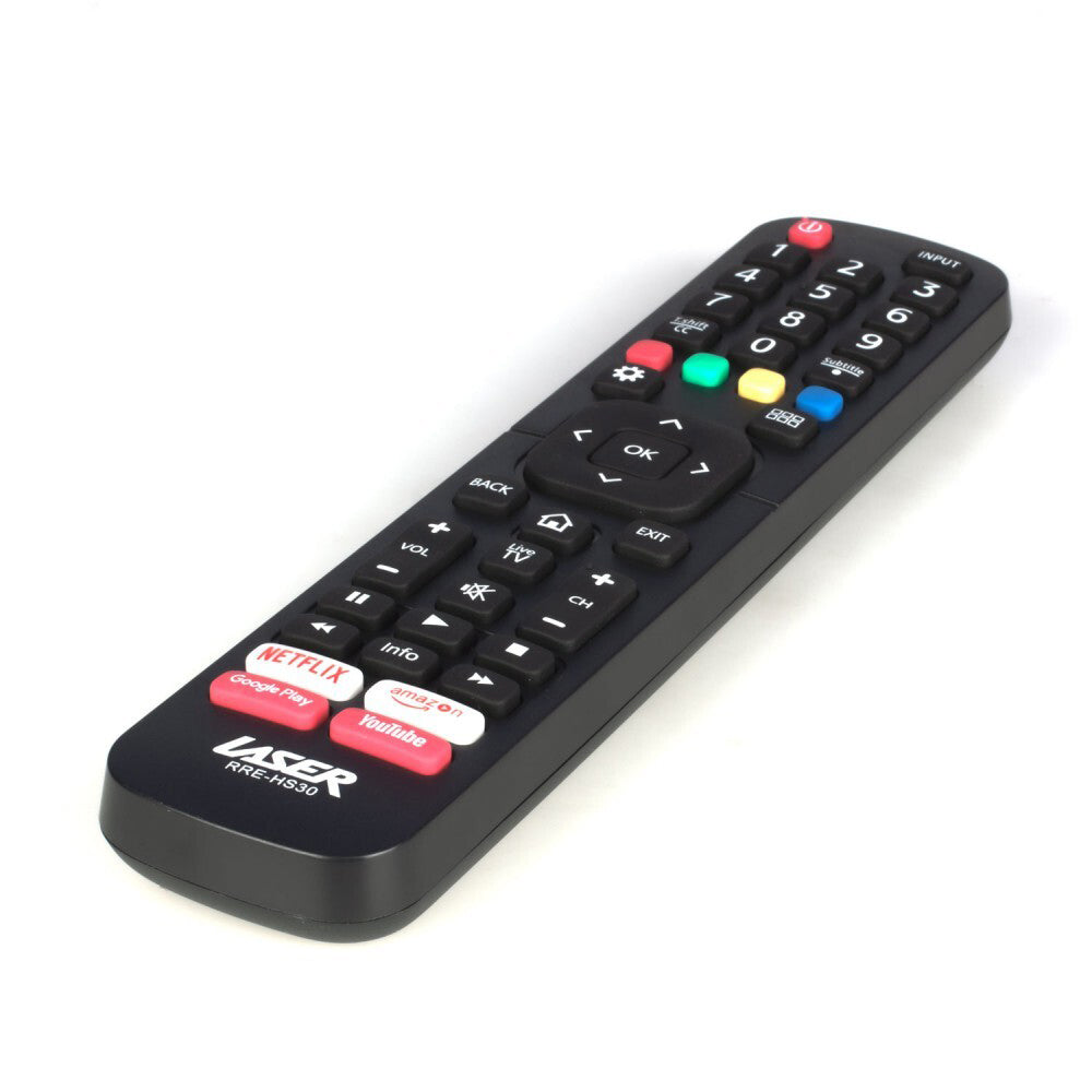 Laser Universal Remote Control Replacement For Hisense Smart TV Black