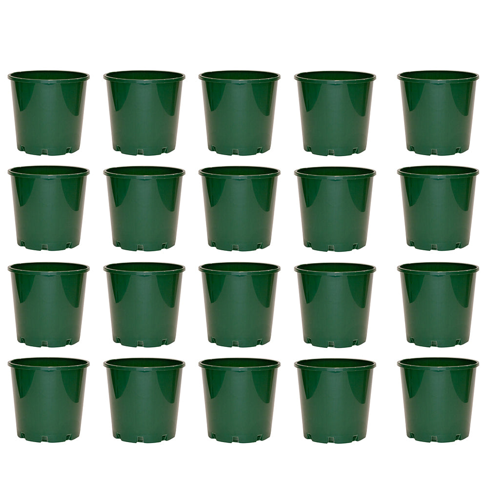 20PK Homeleisure Reko Pot 140mm Green Outdoor Garden