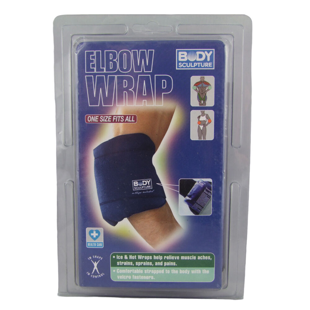 Body Sculpture Elbow Support Wrap Protector Hot/Cold Therapy Neoprene