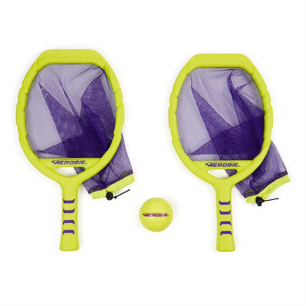 2pc Aerobie Flingo Catch & Throw Paddle Toss w/Ball Kids/Family Outdoor Game 8y+