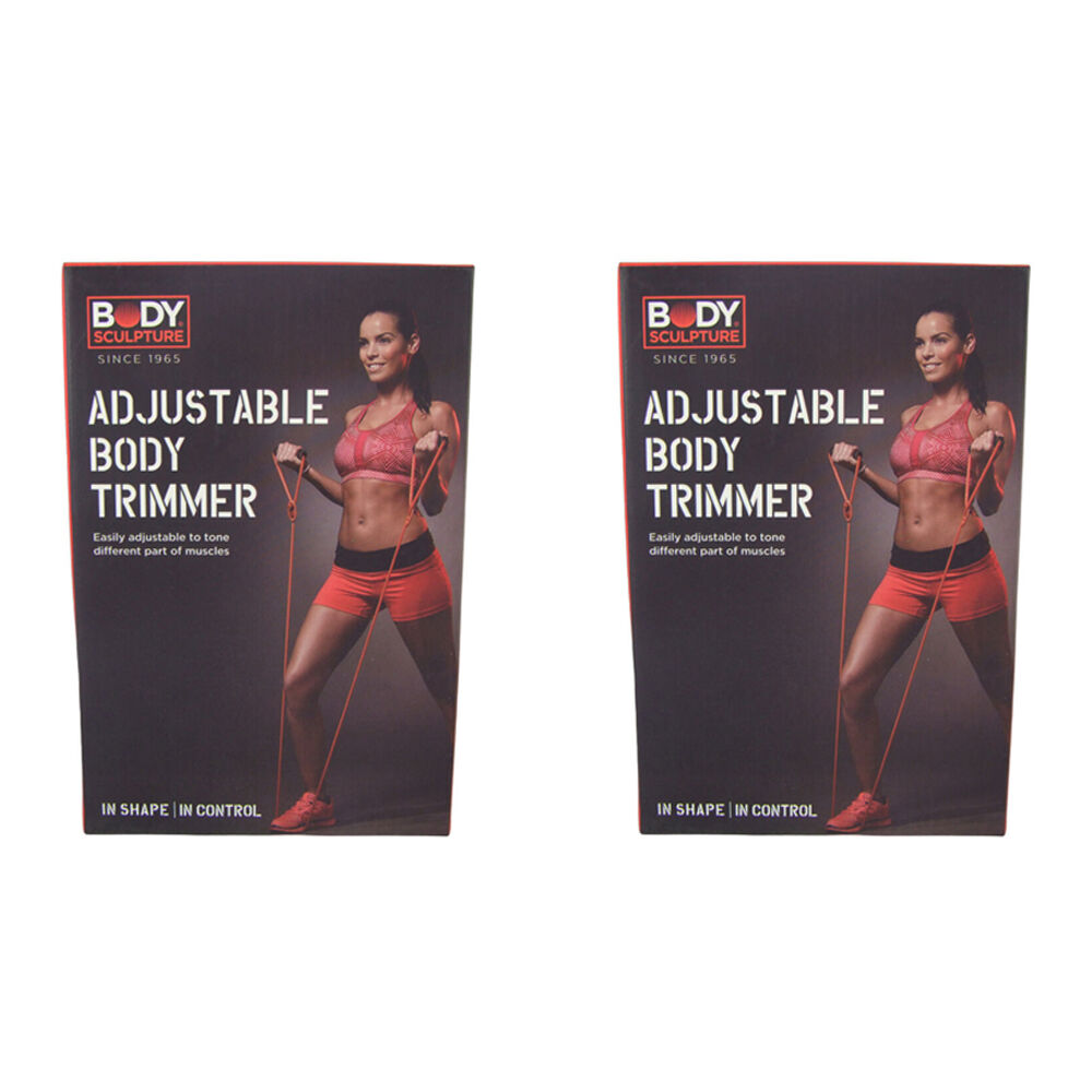 2PK Body Sculpture Adjustable Trimmer Exercise Band Home/Gym Workout Accessories