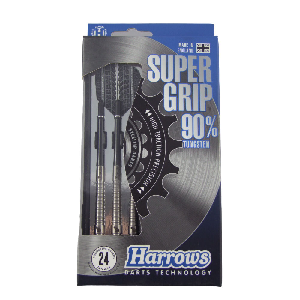 3pc Harrows Supergrip Dart Flights Shafts 90% Tungsten Sports Accessories