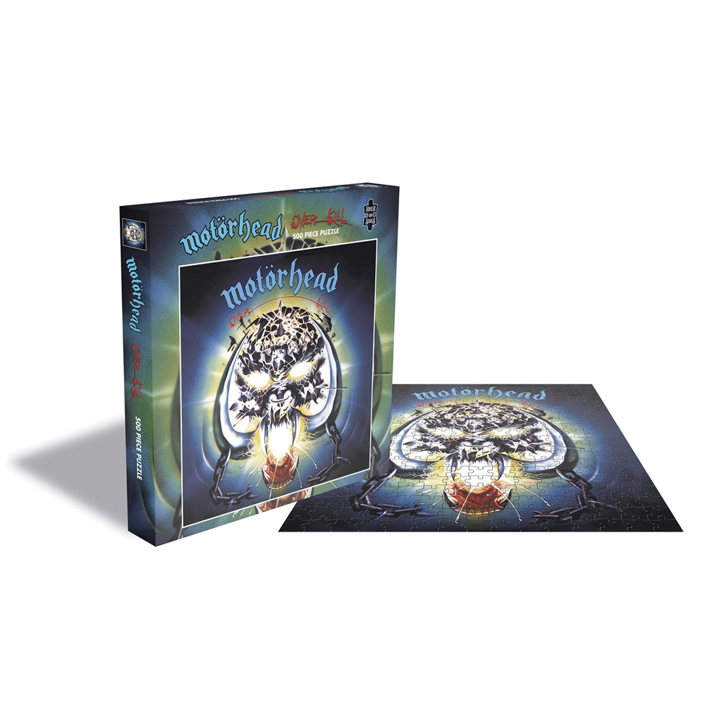 500pc Rock Saws Motorhead Overkill Jigsaw Puzzle 39x39cm