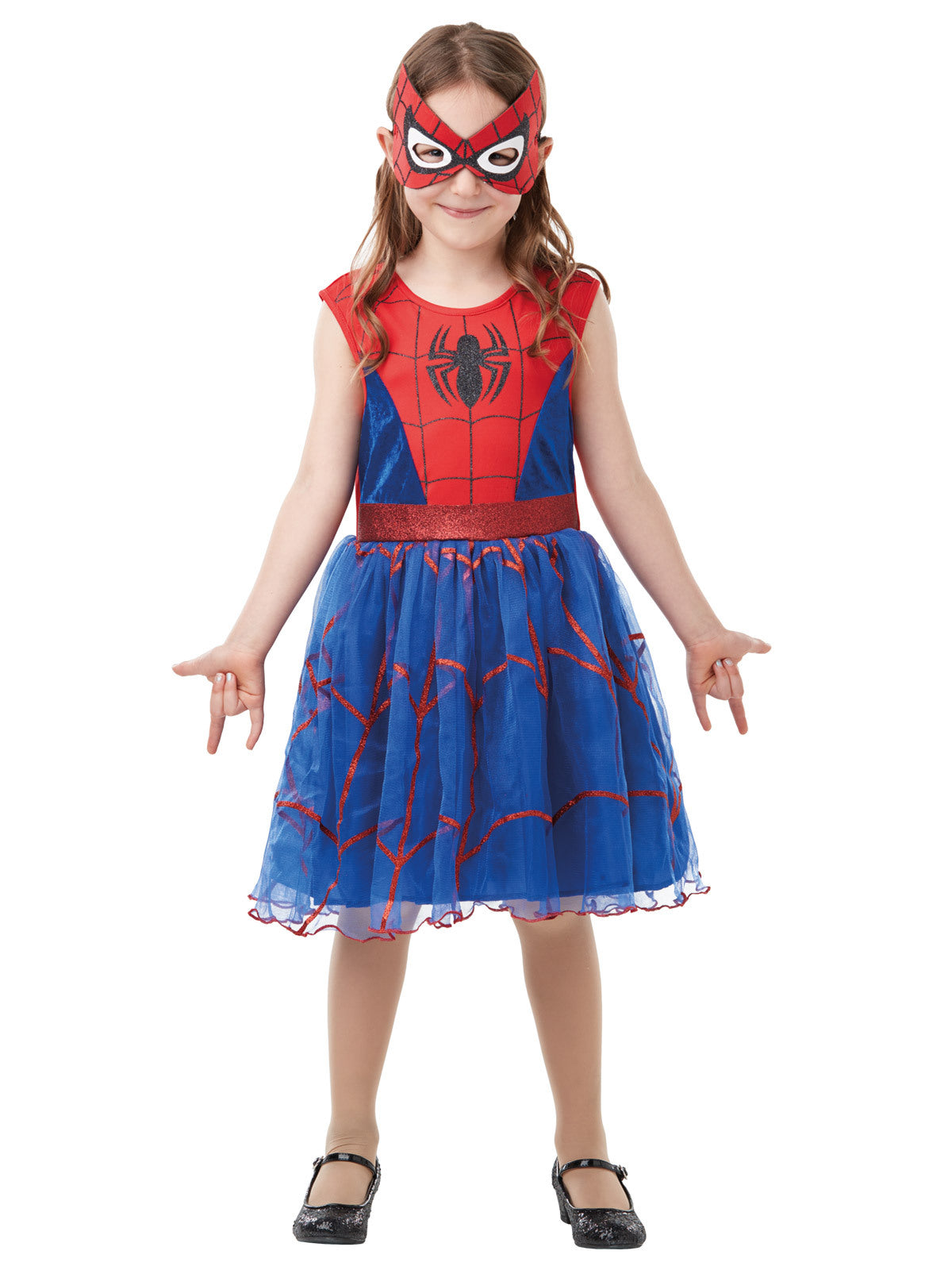 Marvel Spider Girl Deluxe Tutu Kids Dress Up Costume - Size 4-6