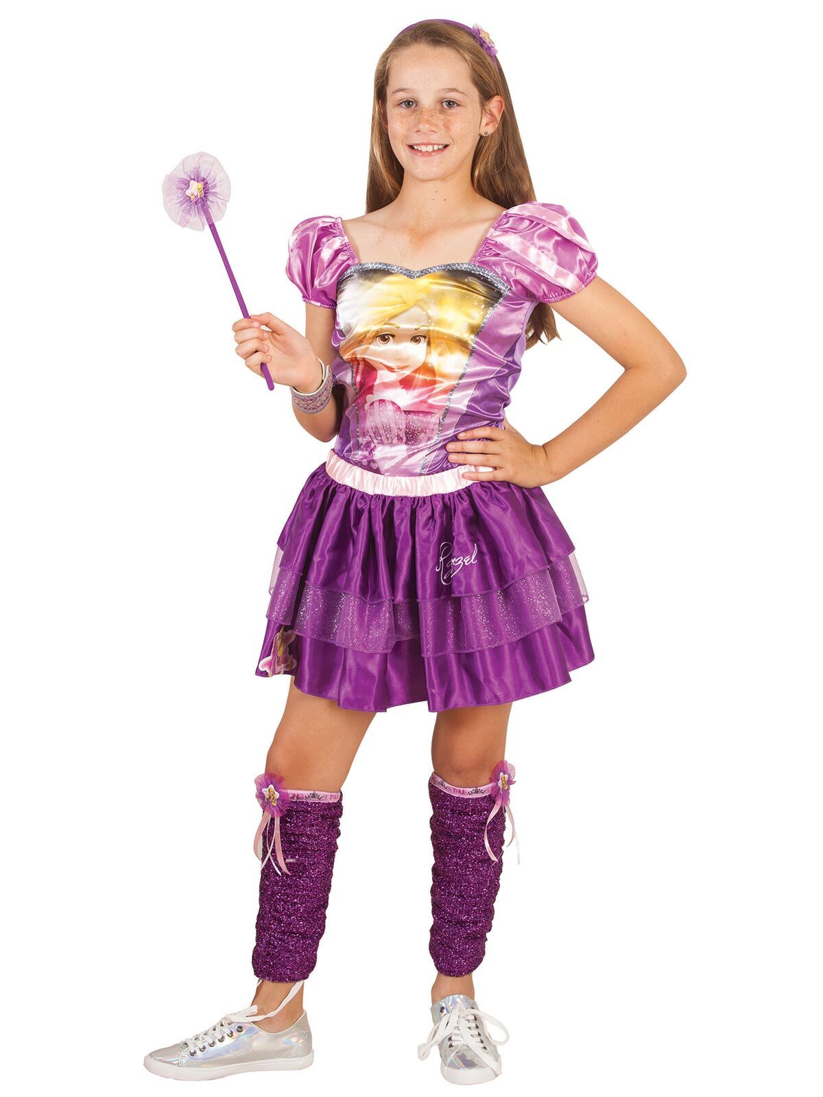 2PK Disney Rapunzel Princess Kids/Girls Top - Size 6+