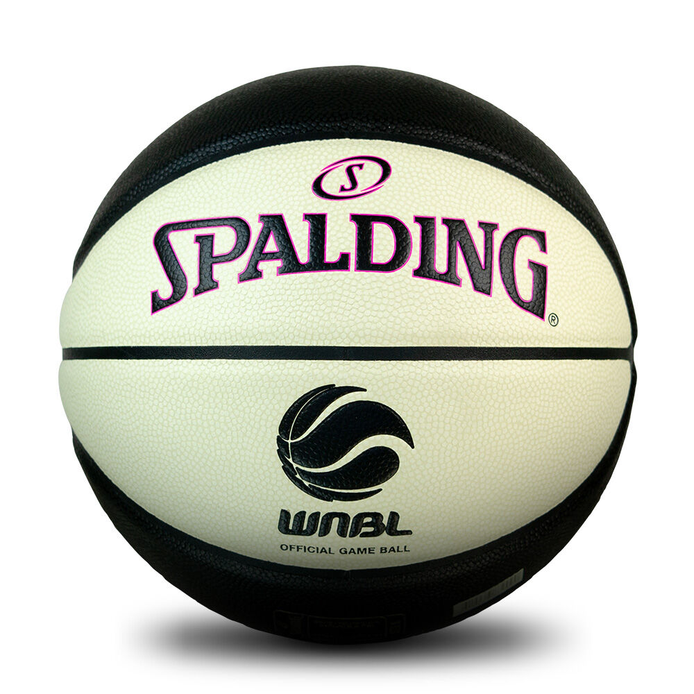 Spalding Official WNBL Game Ball Indoor Basketball Size 6 Black/White