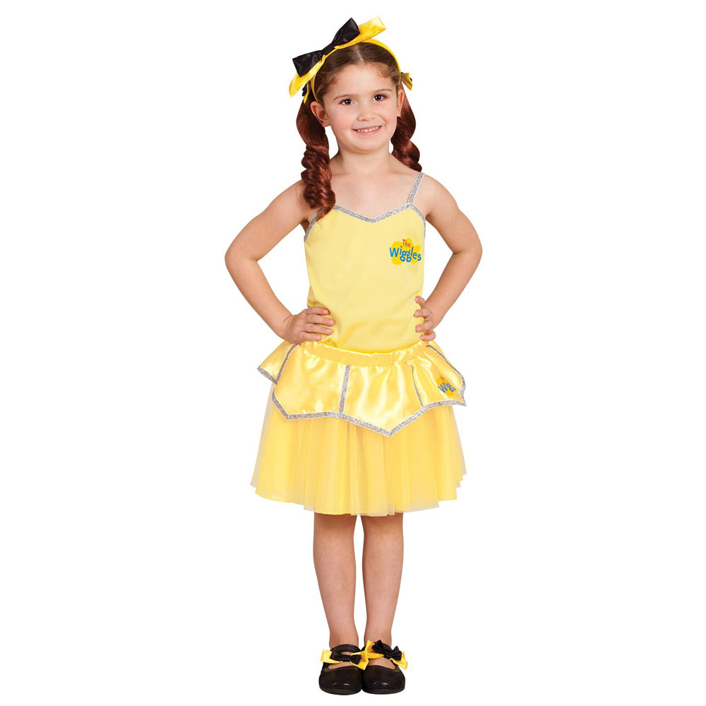 2PK The Wiggles Yellow Wiggle Headband & Shoe Bows Accessory - Child