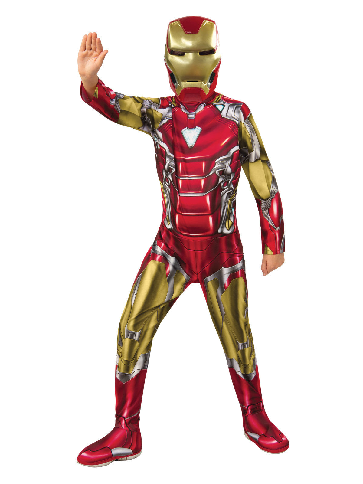 Marvel Iron Man Classic Boys Dress Up Costume - Size 3-5y