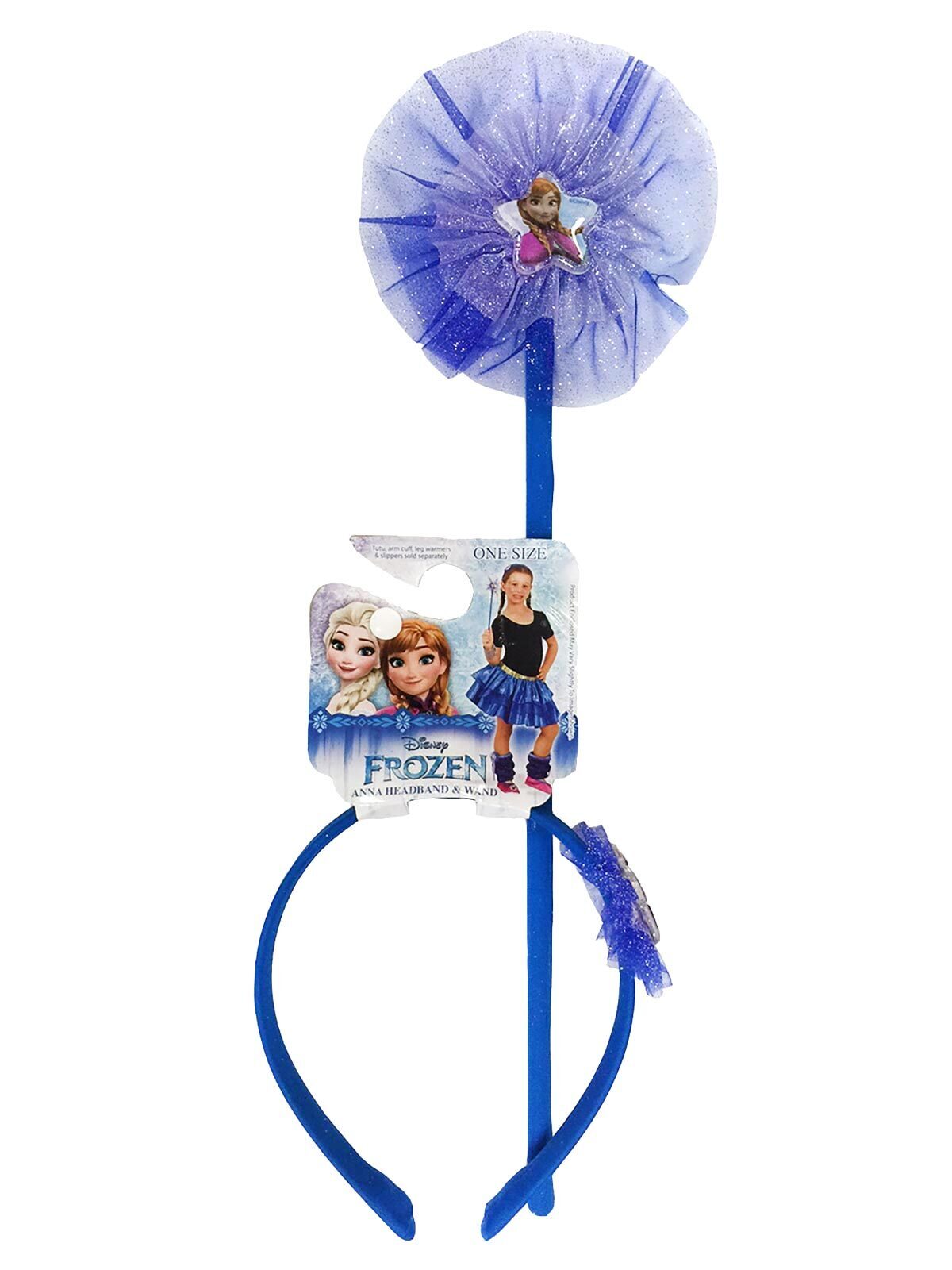 3PK Disney Frozen Anna Headband & Wand Custom Accessory