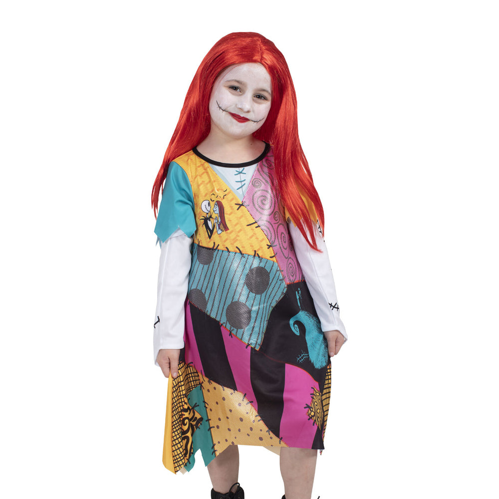 The Nightmare Before Christmas Sally Finkelstein Deluxe Costume Party Dress-Up - Size 3-5y