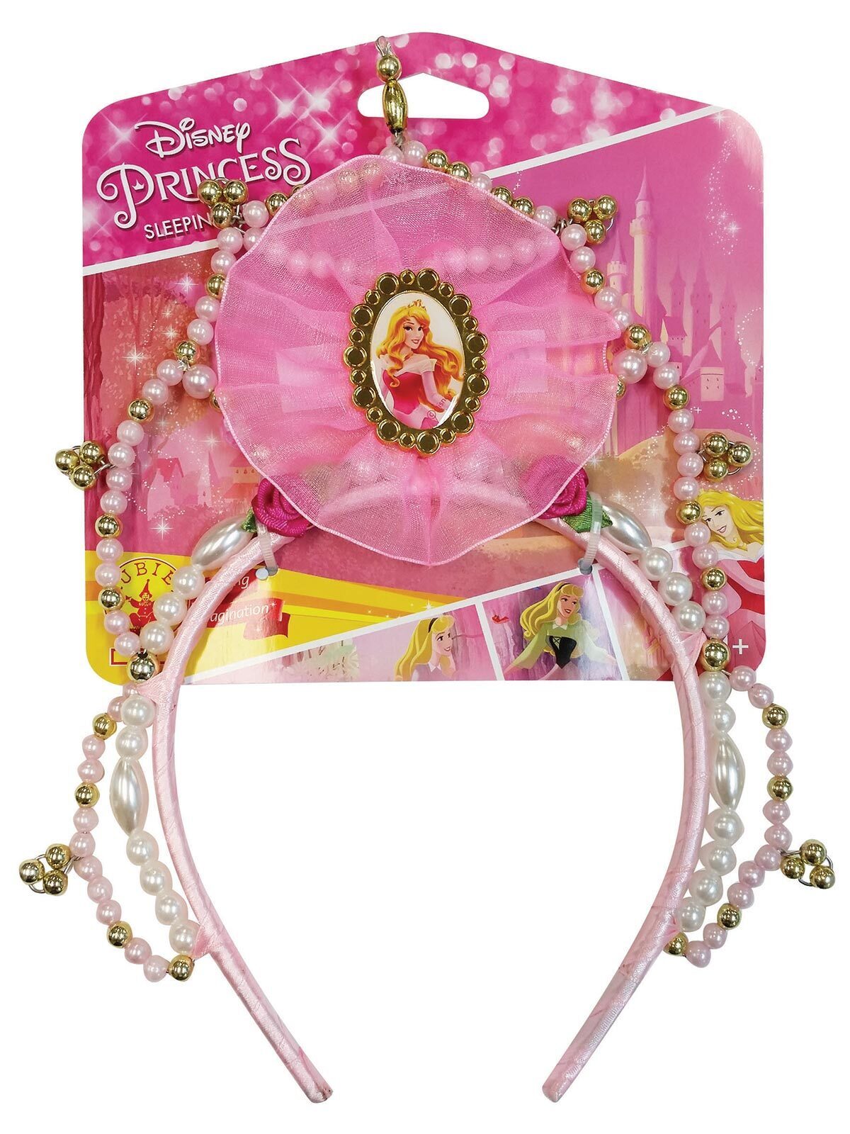 2PK Disney Princess Girls Sleeping Beauty Beaded Tiara Costume Accessory