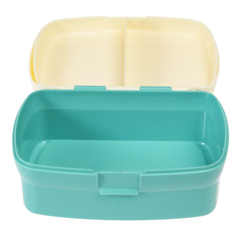 Rex London Kids Plastic Lunch Box Rectangle 17x13cm - Wild Wonders
