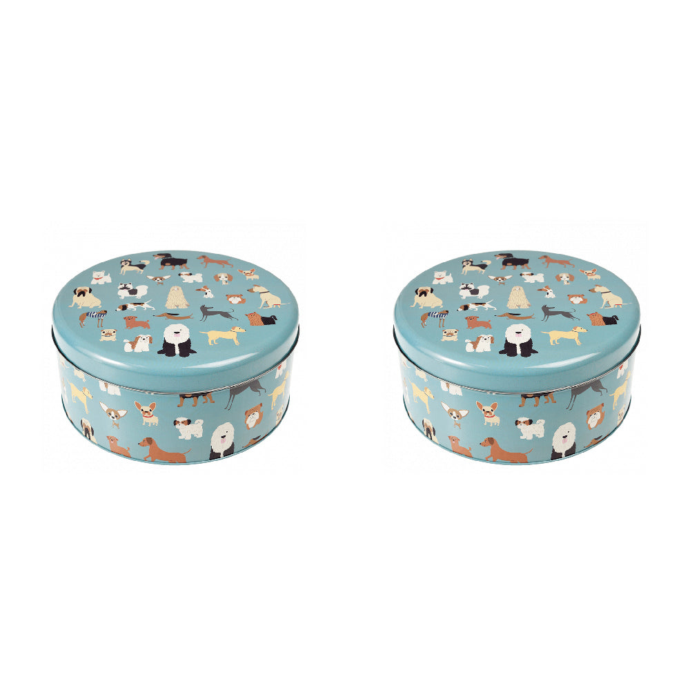 2PK Rex London Cake Tin Kitchen Storage Round 24cm - Best In Show