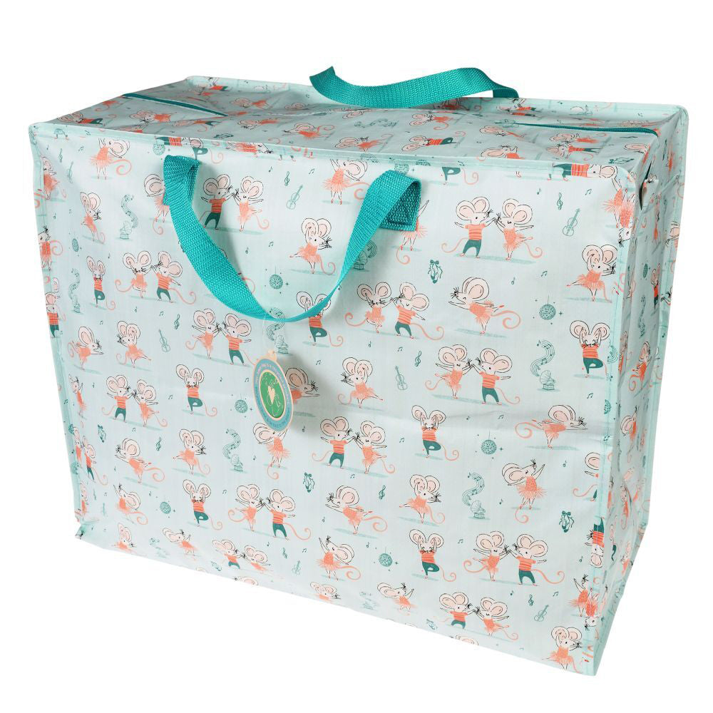 3PK Rex London Jumbo Storage Bag w/ Zip Closure 58x48cm - Mimi & Milo