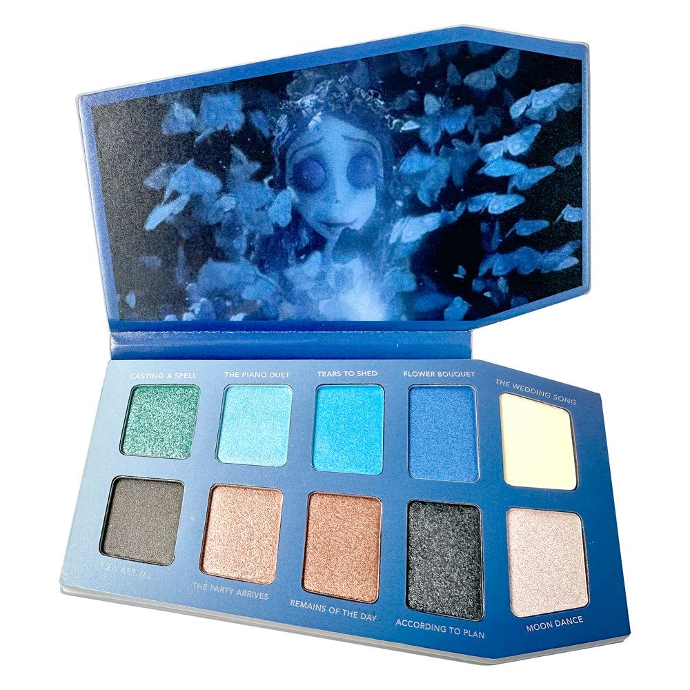 Corpse Bride Eyeshadow Palette 10 Shades Face Makeup