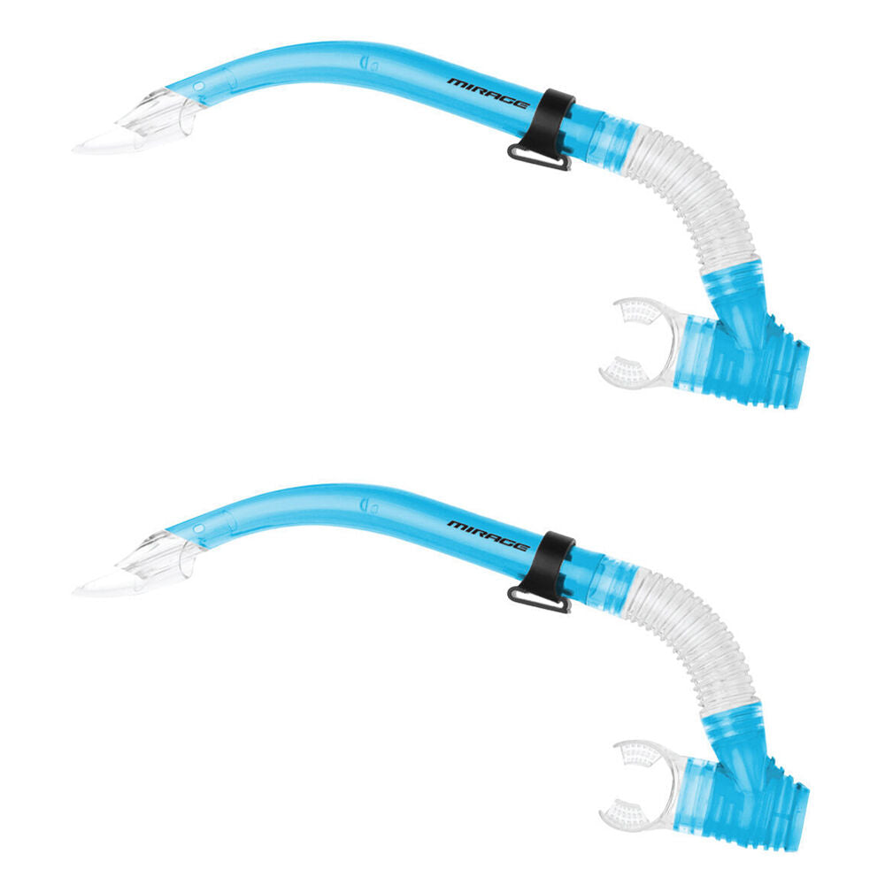 2PK Mirage Cruise Snorkelling/Swimming Snorkel Breathing Tube Blue