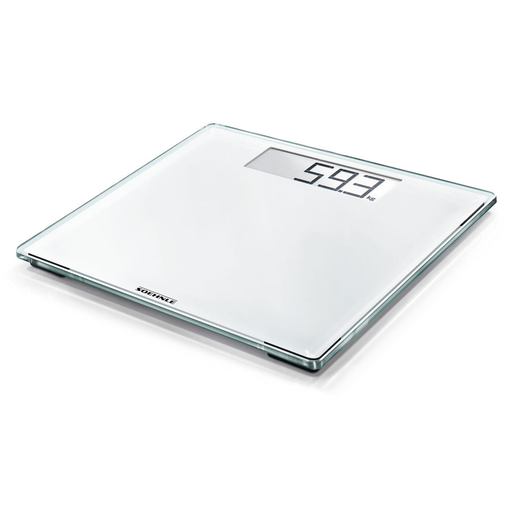 Soehnle Style Sense Comfort 100 Digital LCD Bathroom Scale White 180kg