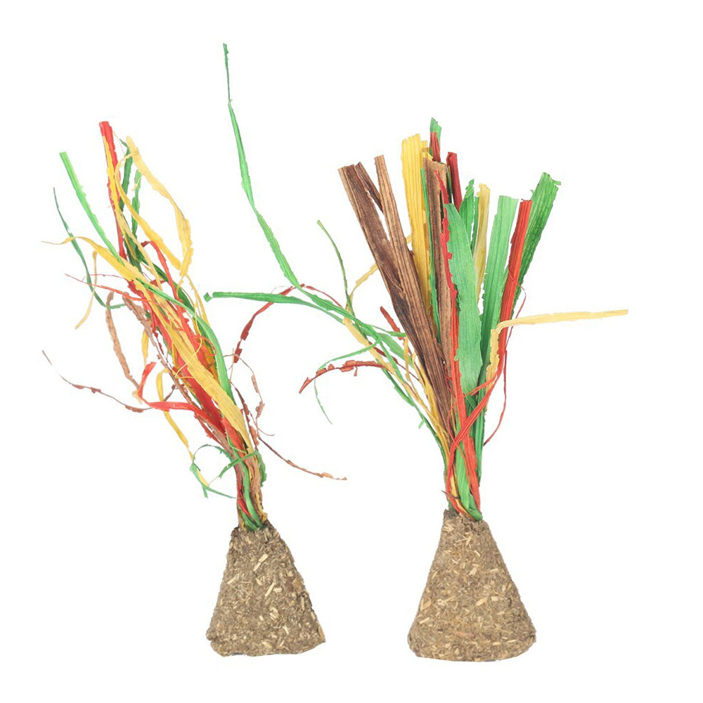 8PK Nature Island Alfalfa Sprouts Rabbit/Ferret Pet Play Toy Natural Assorted