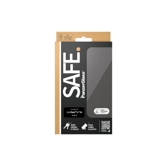 Panzer Safe UltraWide Fit Screen Protector For Apple iPhone 15 Pro Max