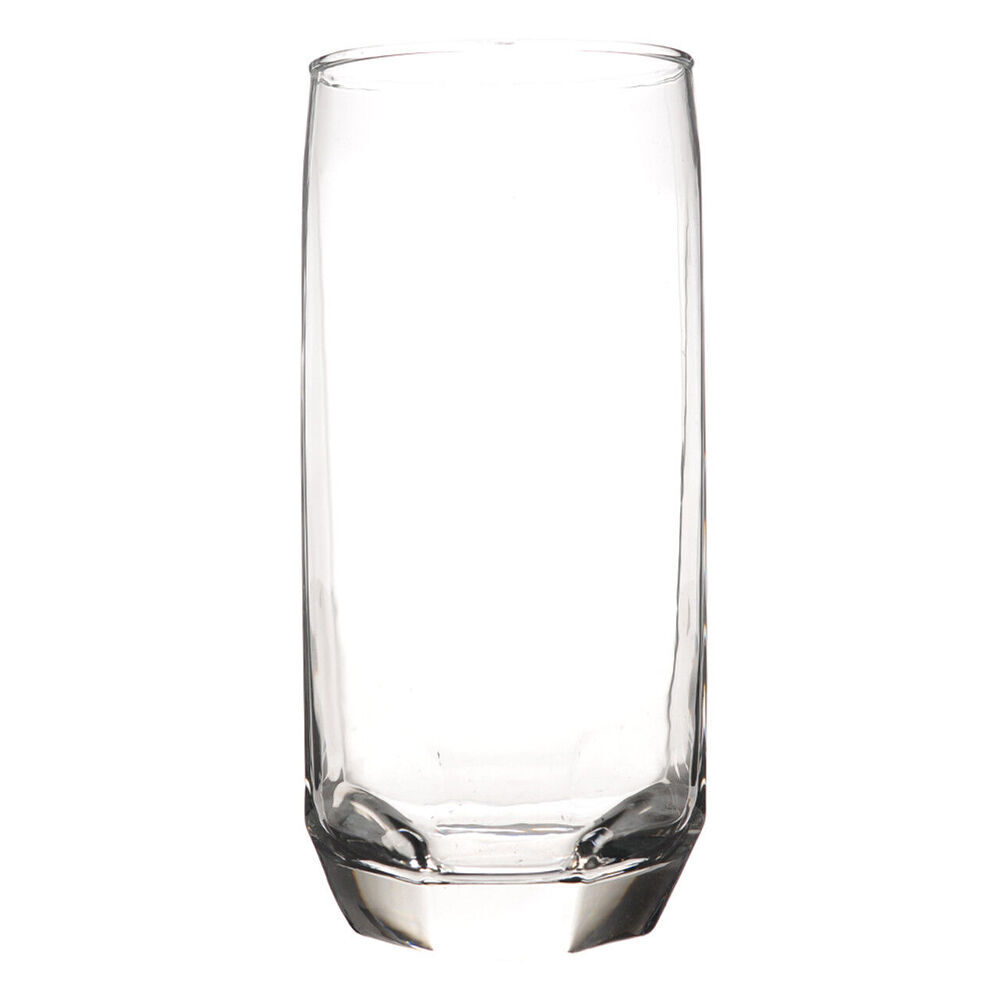2x 6pc Artcraft Sapphire Hi-Ball Juice/Wine Drinking Glass 385ml Clear