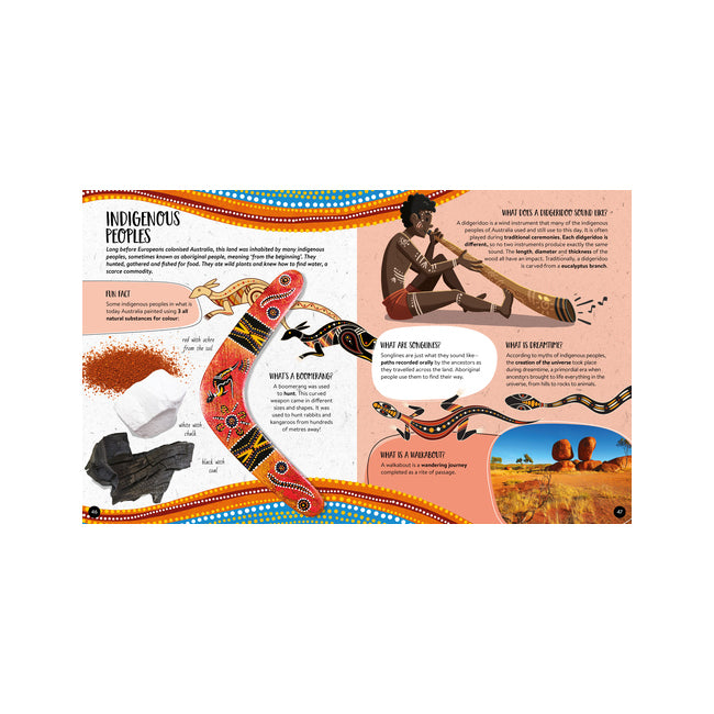 Sassi Book & Poster Kids/Children What How &  Why Peoples of the World 6y+