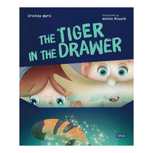 Sassi Kids/Children Bedtime Picture Story Book The Tiger in Drawer 3y+