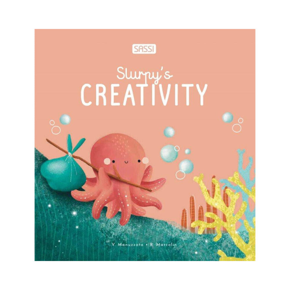 Sassi Kids/Childrens Bedtime Storytelling Board Book Slurpy's Creativity 2y+