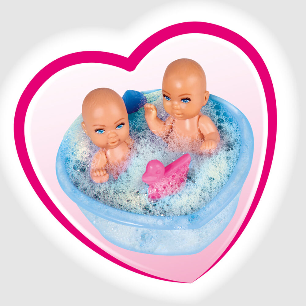Steffi Love Welcome Twins Girl Doll Playset 32.5cm Kids Toy 3y+