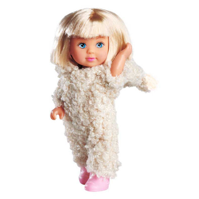 2PK Evi Love Cute Teddy Girl Baby Doll 16cm Kids Toy Assorted 3y+