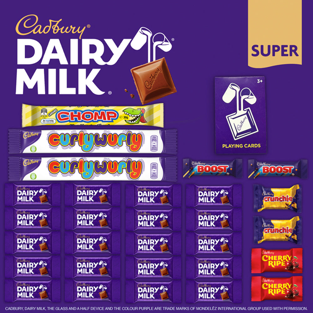 29pc Cadbury Dairy Milk Superbag Showbag Chocolate Snacks