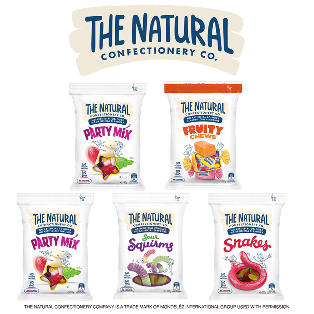 5pc The Natural Confectionery Co. Showbag Party Mix Showbag Snacks