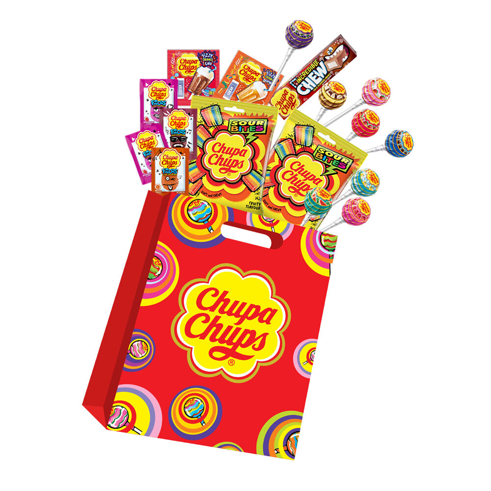 12PK Chupa Chups Showbag B4 Kids/Children Lollipops Sweet Treats